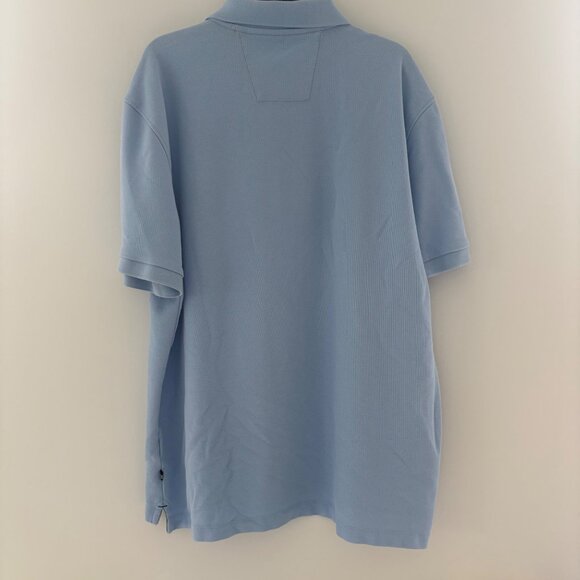 Nautica Performance Deck Shirt Classic Fit XL Light Blue Polo Men’s Shirt‎ - Picture 4 of 5